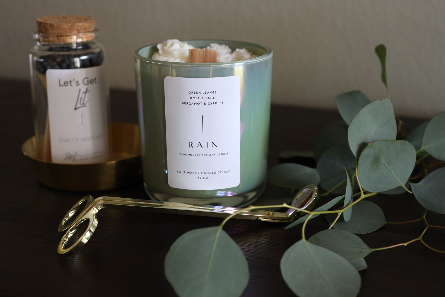 Rain | Luxury Aromatherapy Soy Candle