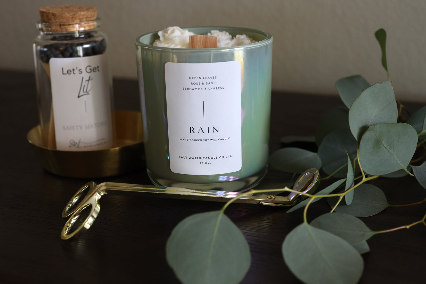 Rain | Luxury Aromatherapy Soy Candle