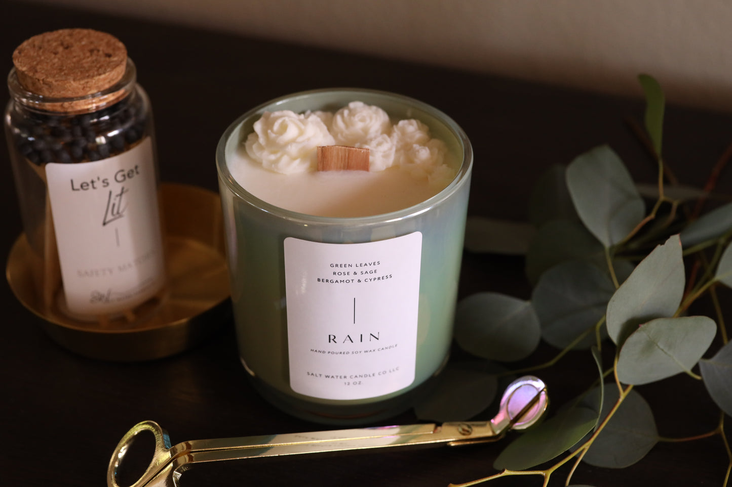 Rain | Luxury Aromatherapy Soy Candle