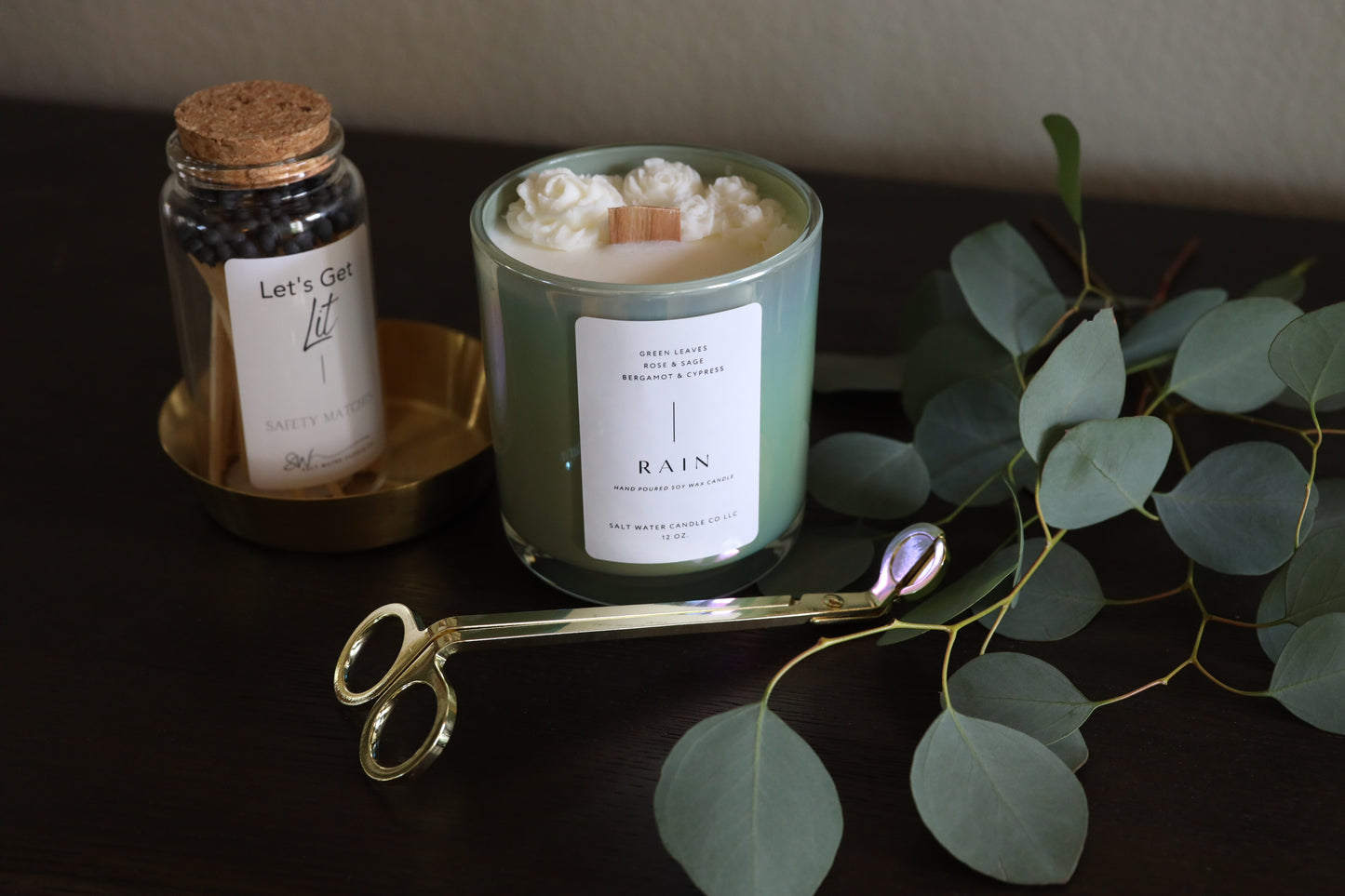 Rain | Luxury Aromatherapy Soy Candle