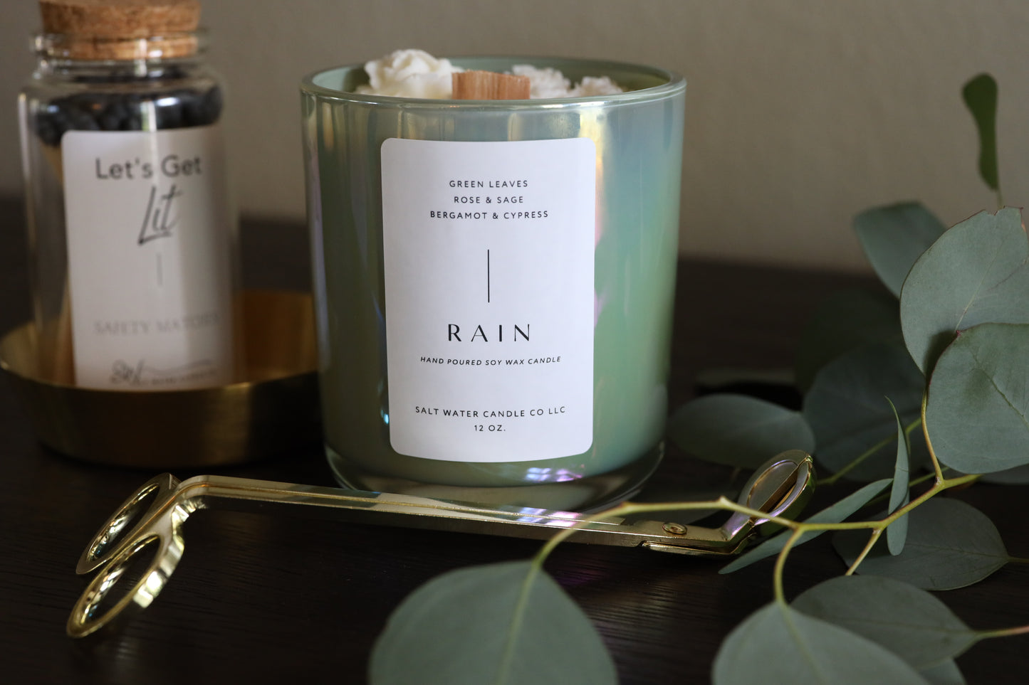 Rain | Luxury Aromatherapy Soy Candle