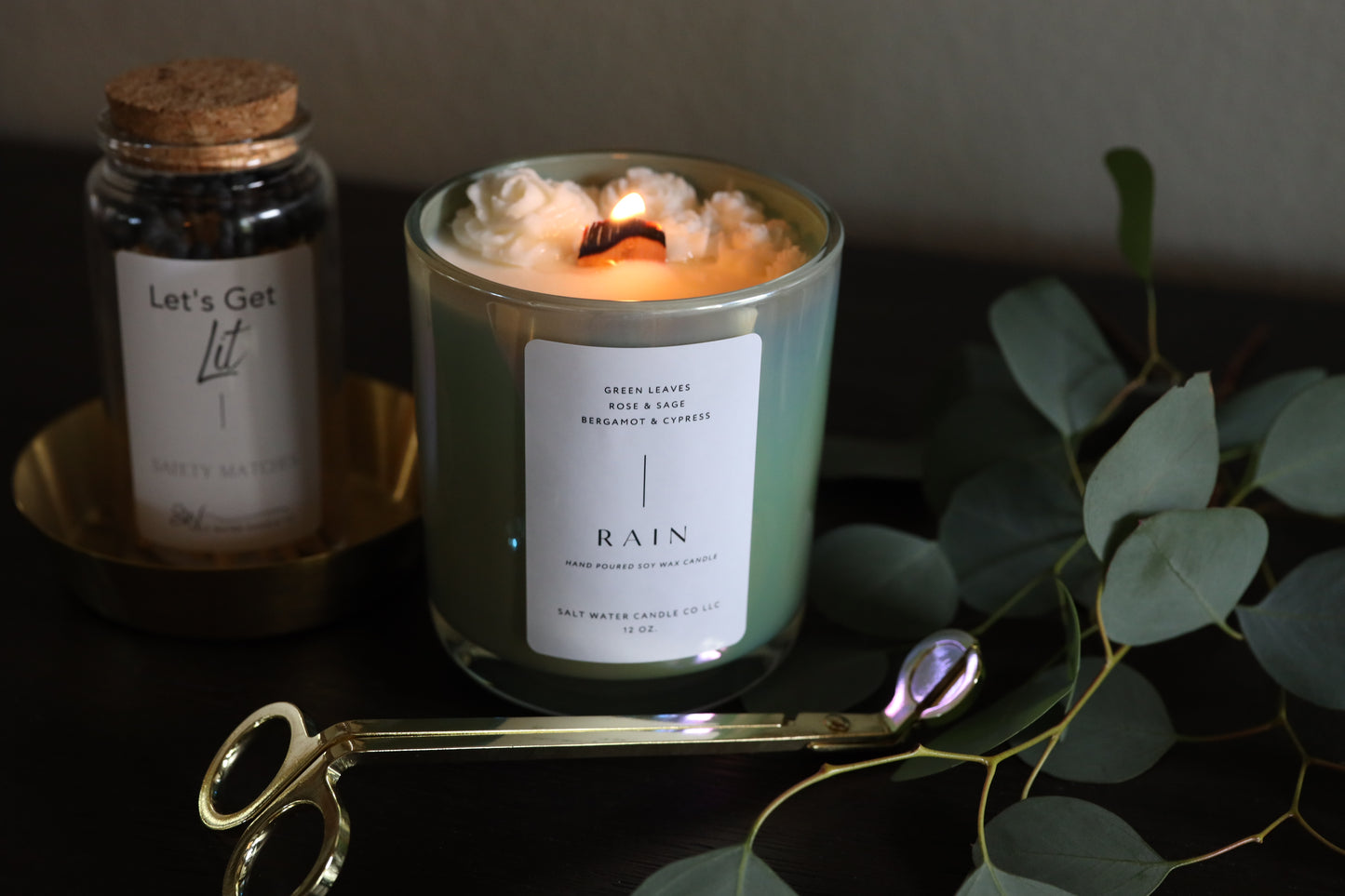 Rain | Luxury Aromatherapy Soy Candle