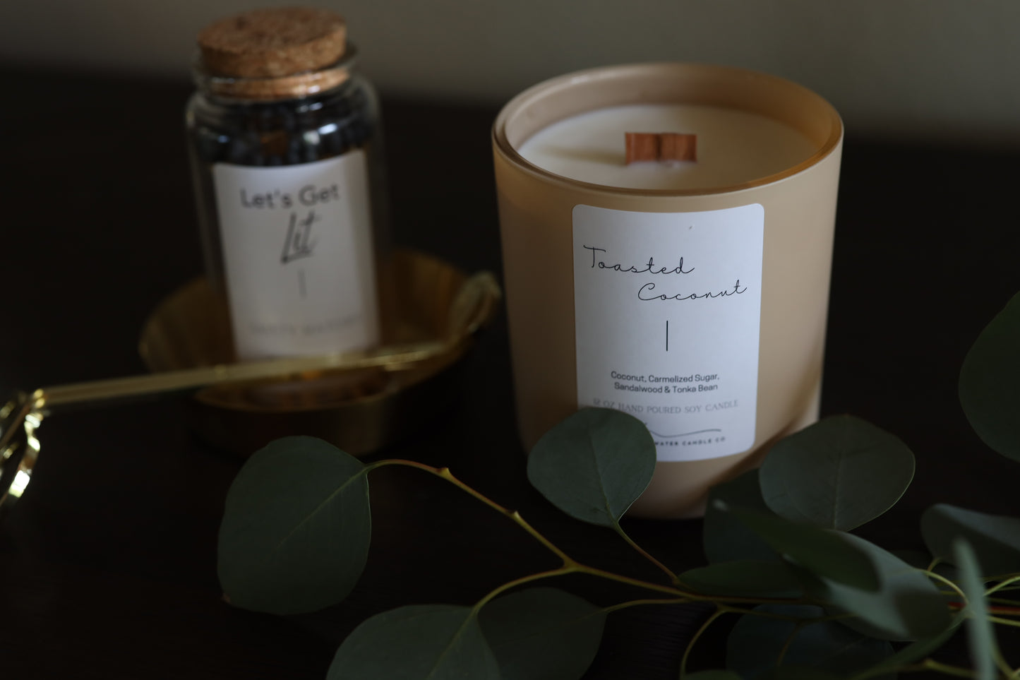 Toasted Coconut | Aromatherapy Soy Candle