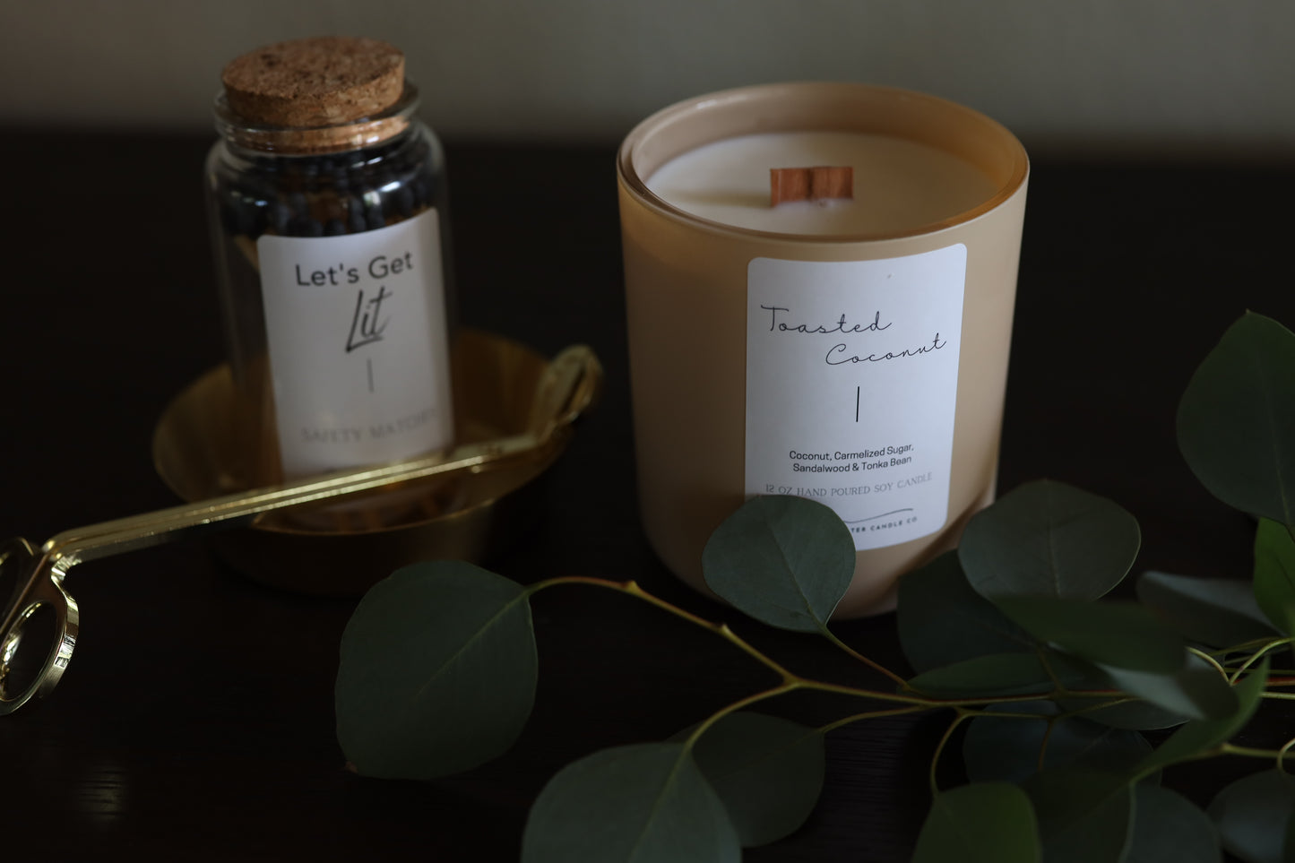 Toasted Coconut | Aromatherapy Soy Candle