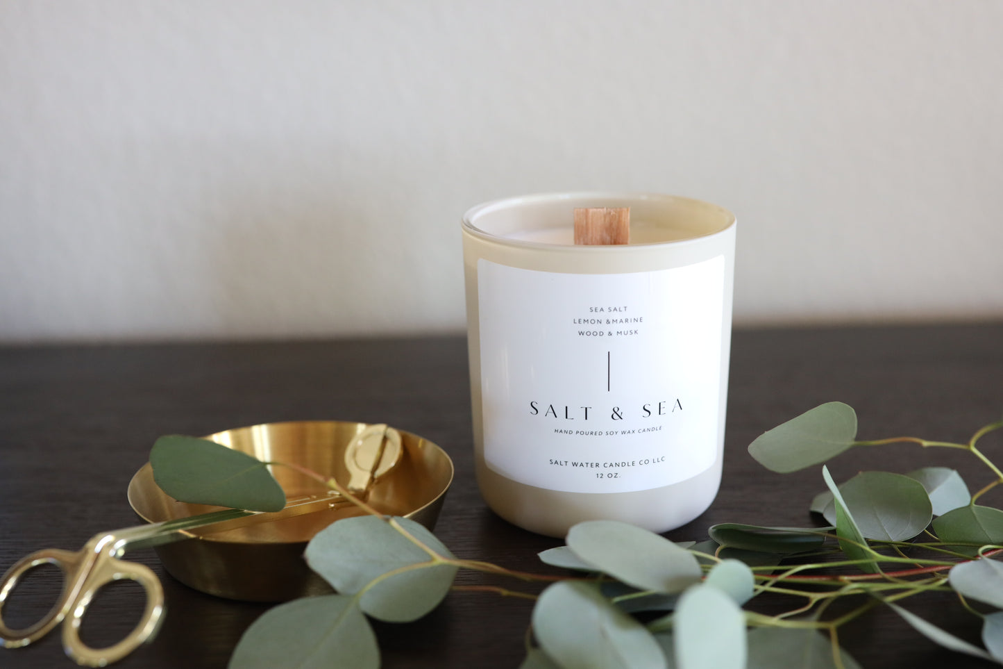 Salt & Sea | Aromatherapy Soy Candle