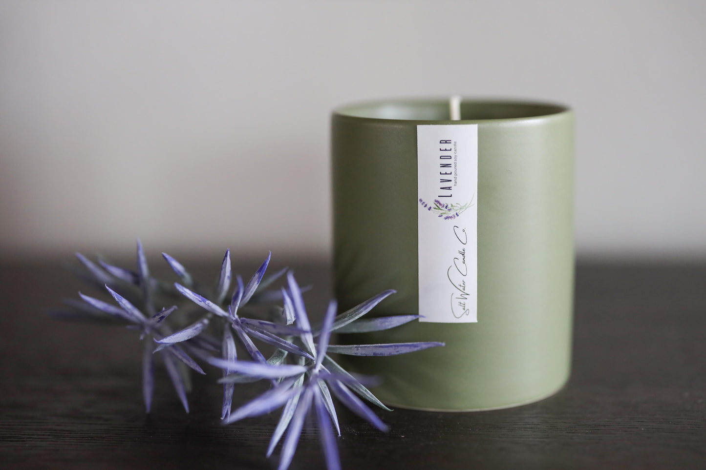Lavender & White Sage Soy Candle